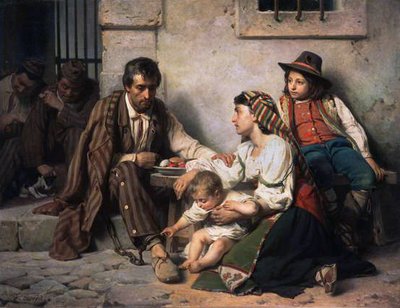 Prisoner Meeting His Family, 1868 by Vasili Vasilievich Vereshchagin